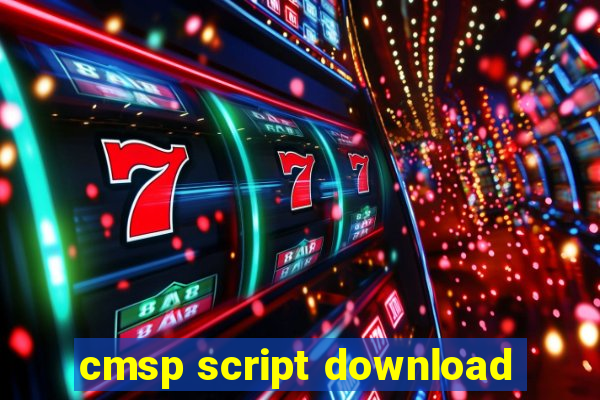 cmsp script download